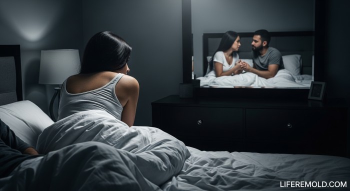 Comparison between unhealthy silent treatment withdrawal and healthy intimate communication in relationships