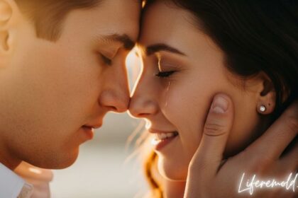 How to know he loves you truly - intimate moment showing genuine deep love and emotional connection