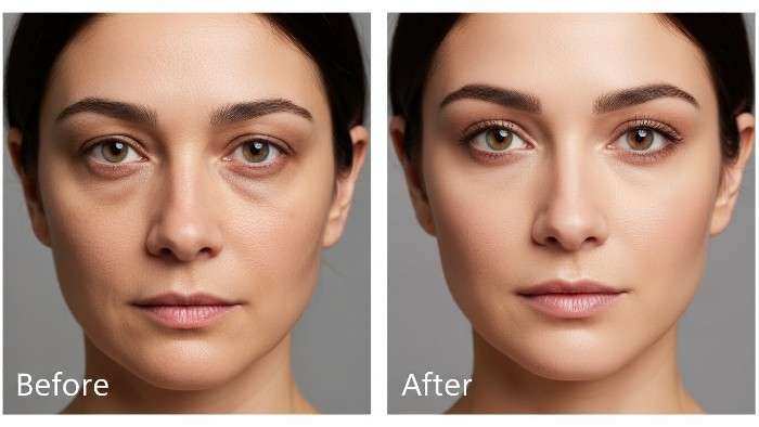 Can sunken eyes be reversed with under eye puffiness fillers results