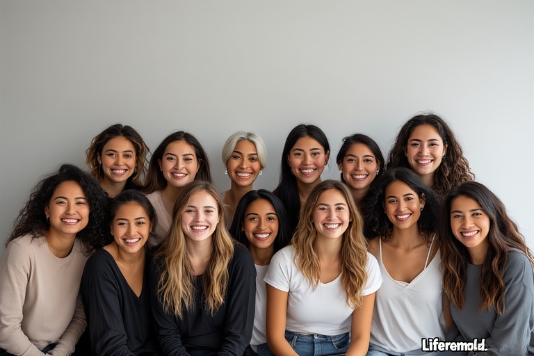 Diverse women celebrating unique beauty and personal choices