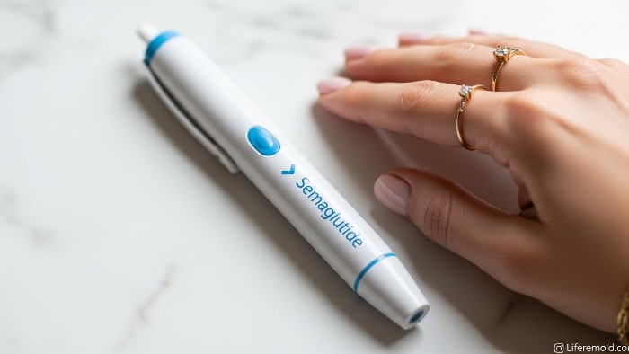Semaglutide injection pen for weekly appetite suppression treatment