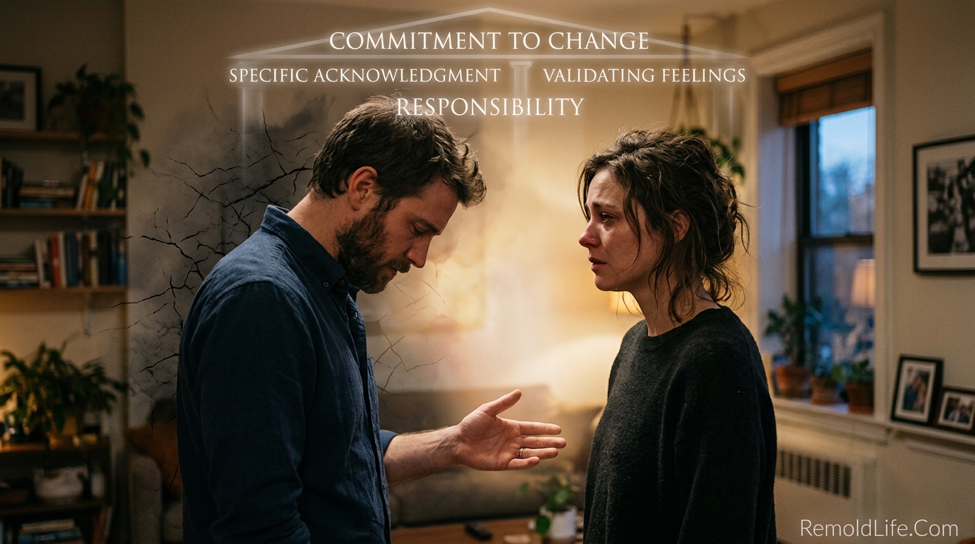 How to apologize sincerely complete guide featured image showing genuine accountability and relationship repair
